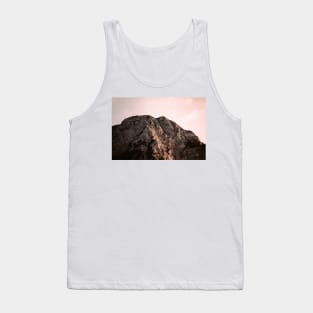 Red Sunset on Rocky Mountain Tank Top